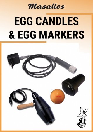 Egg candles and egg markers