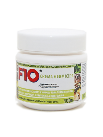 Desinfectante crema germicida F10 100 ml